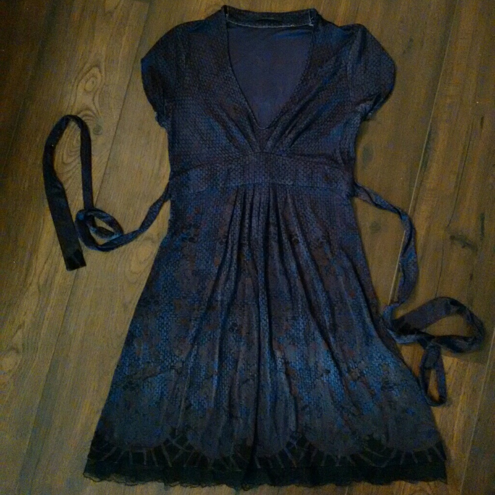 Tahari Silk Cocktail Dress